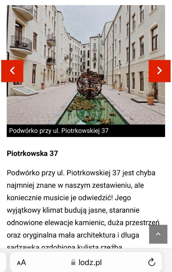 Sweet Dreams Piotrkowska Apartment وودج المظهر الخارجي الصورة